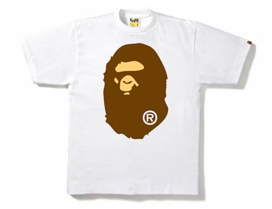 BAPE Big Ape Head Tee White