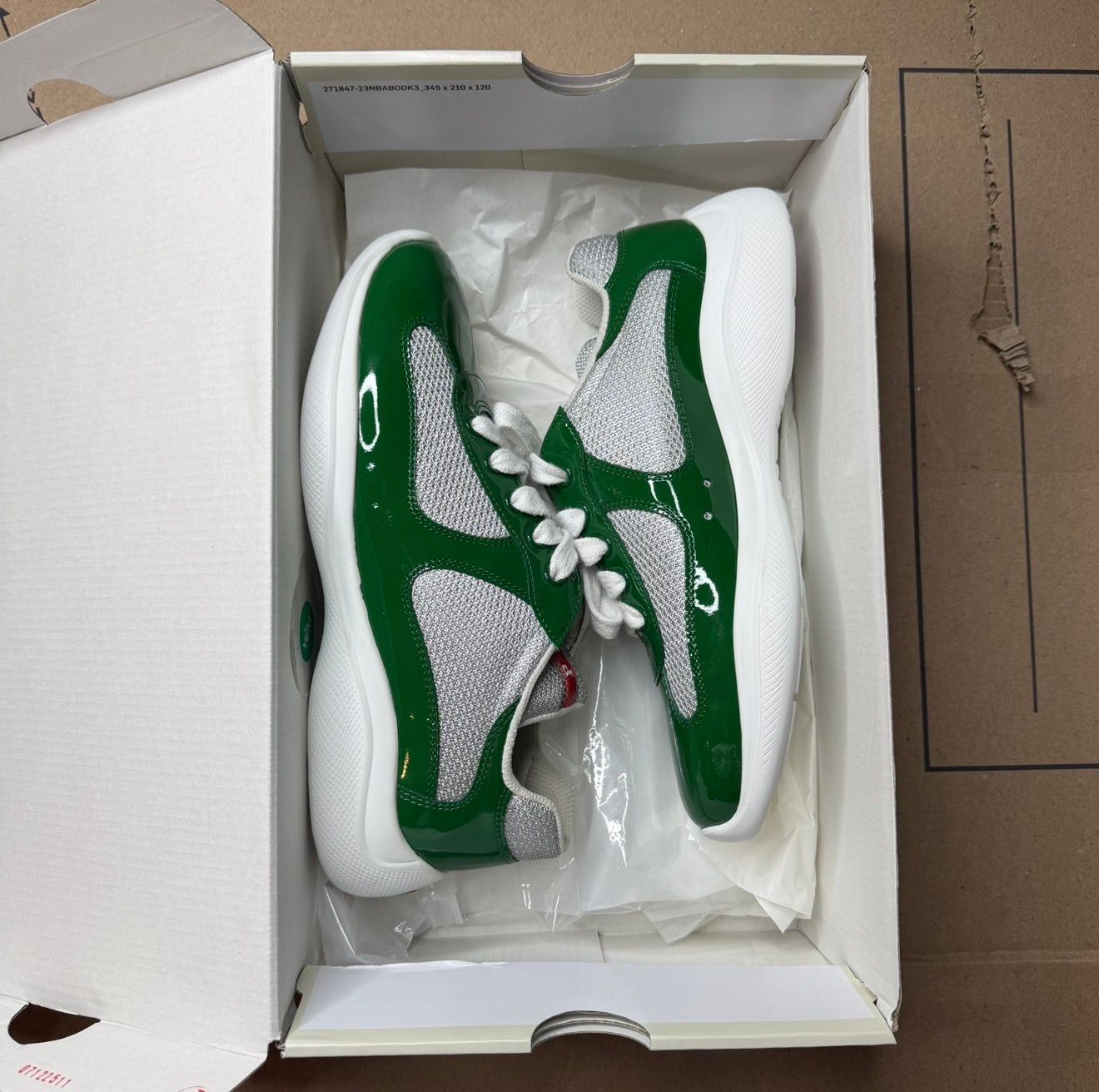 WORN GREEN PRADA - Used/Worn