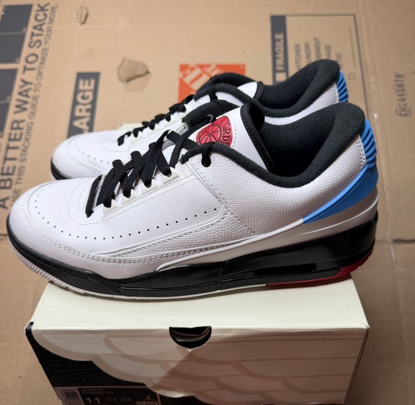 WORN JORDAN 2/3 "UNC TO CHICAGO" - Used/Worn