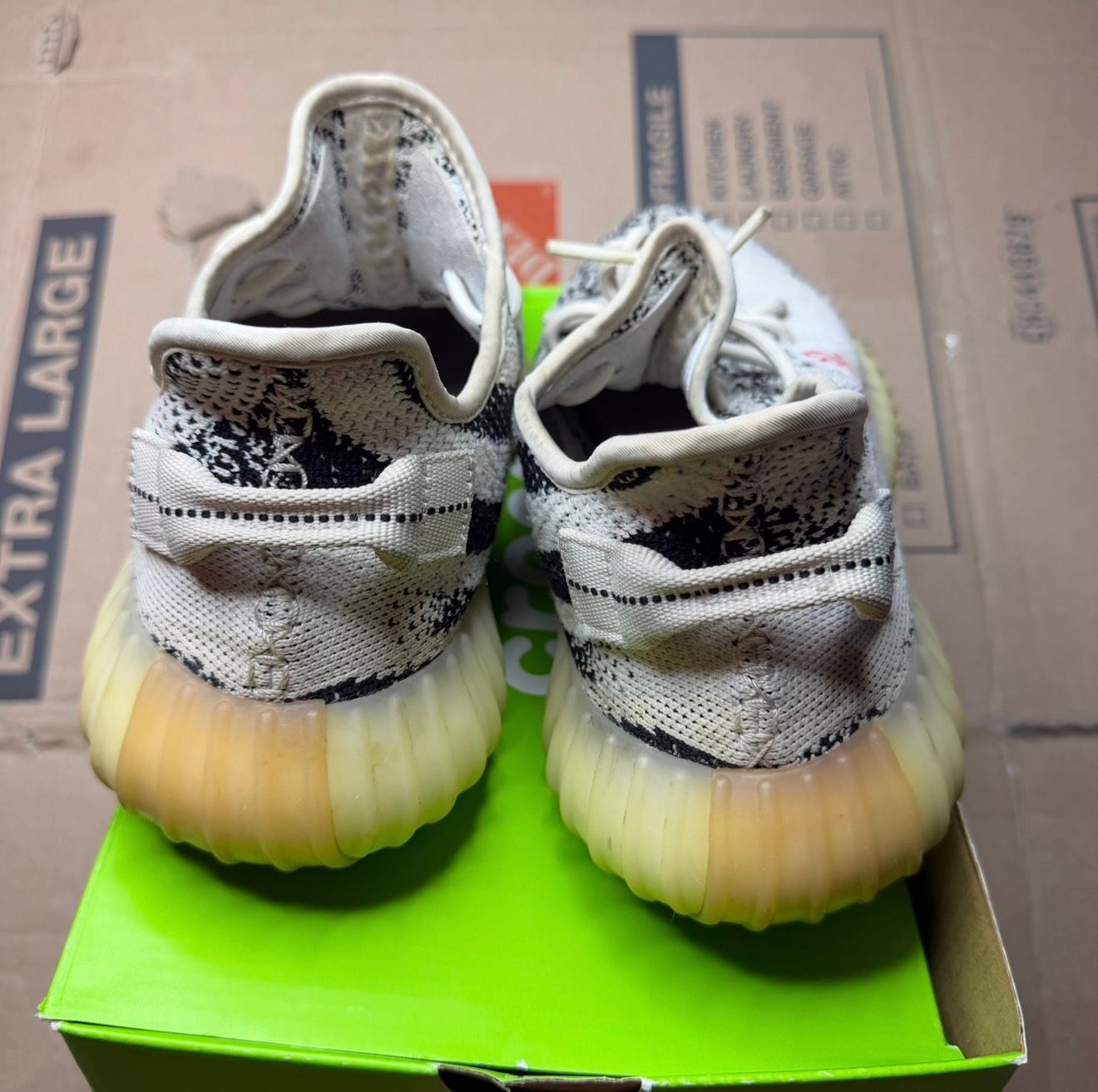 WORN YEEZY 350 "ZEBRA" - Used/Worn