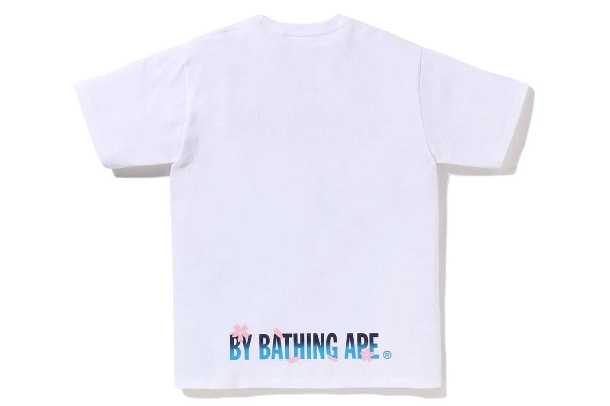 BAPE Pink Camo Tee White