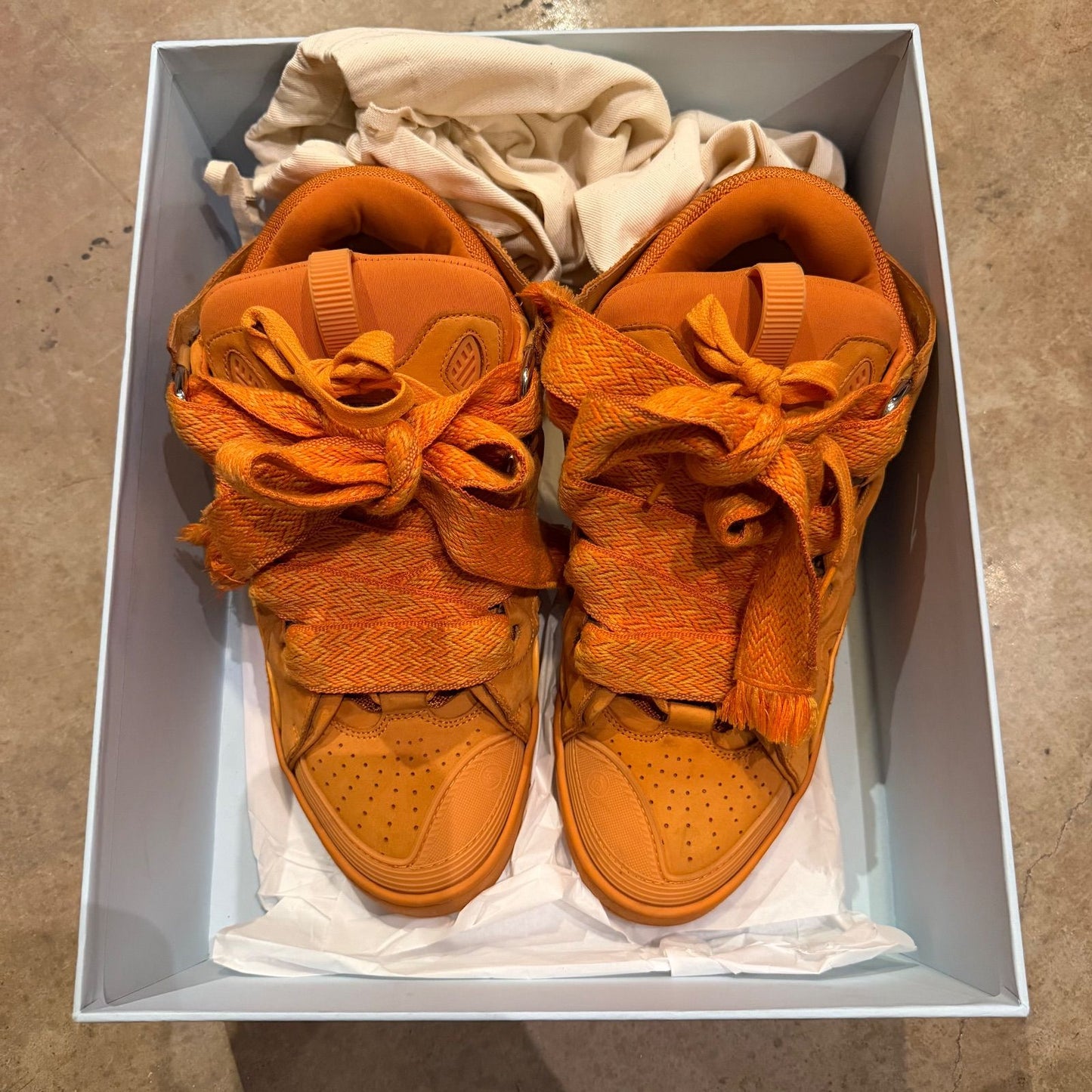 WORN LANVIN SNEAKERS - Used/Worn