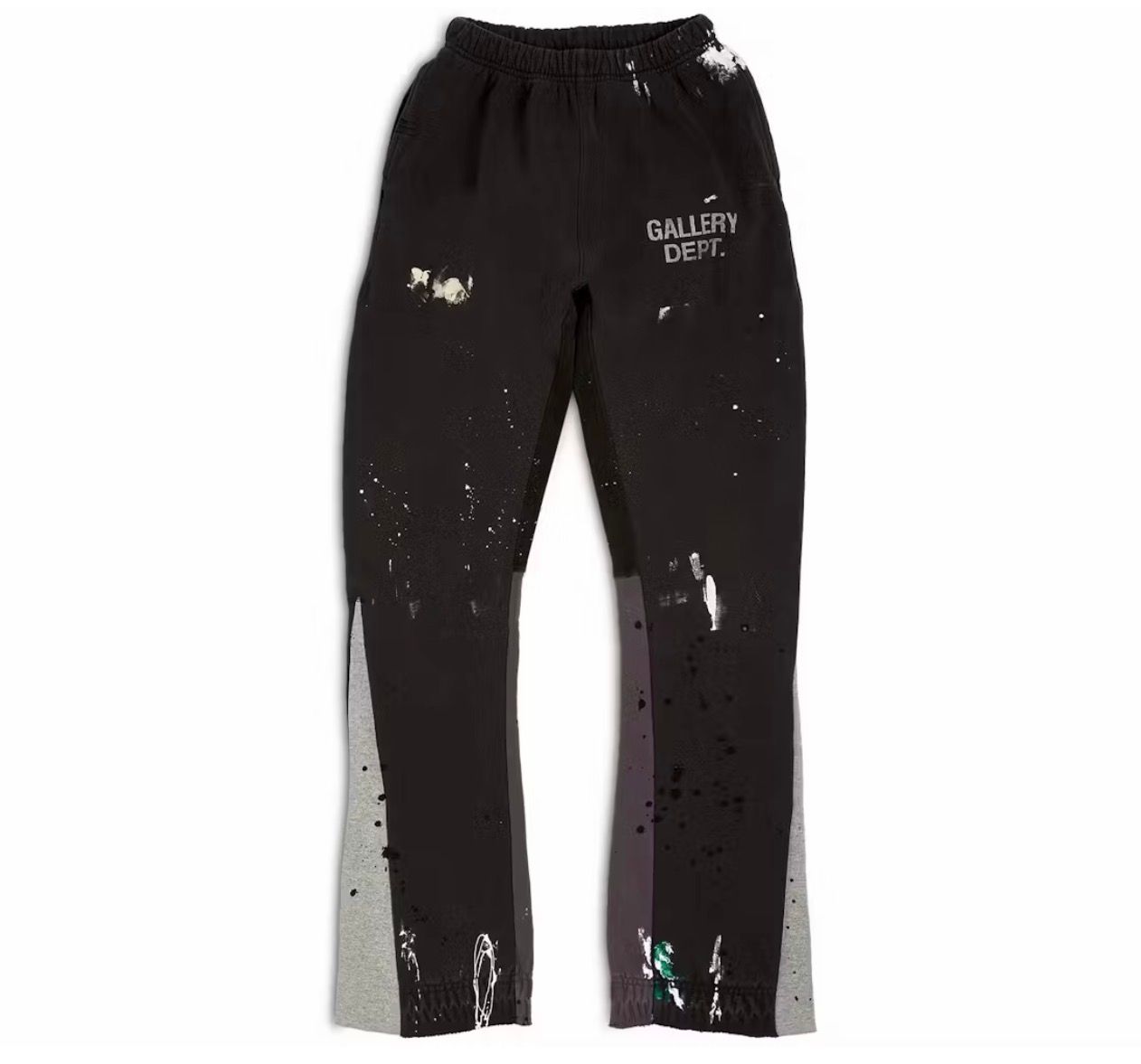 GALLERY DEPT. FLARE SWEATPANTS WASHED BLACK