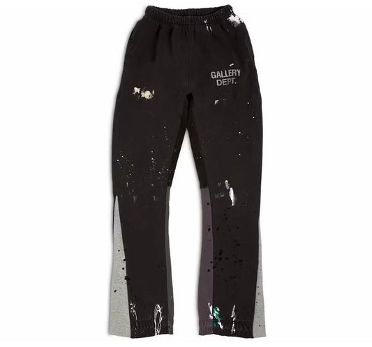 GALLERY DEPT. FLARE SWEATPANTS WASHED BLACK
