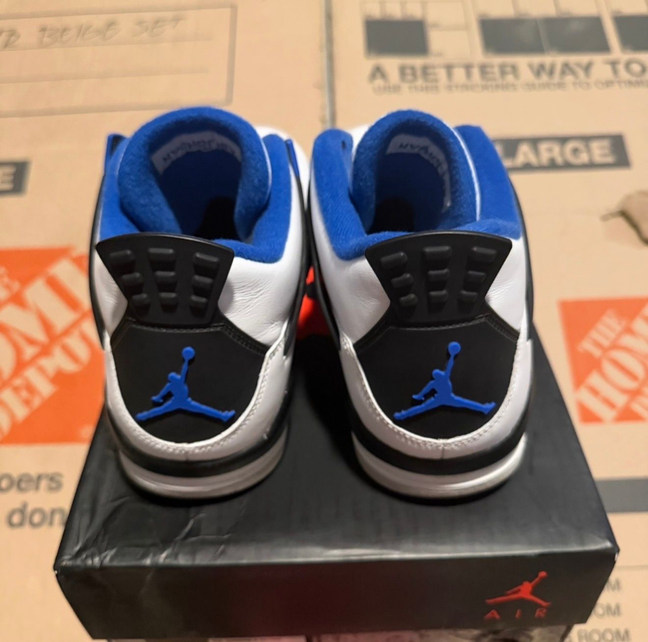 WORN JORDAN 4 "MOTORSPORTS" - Used/Worn