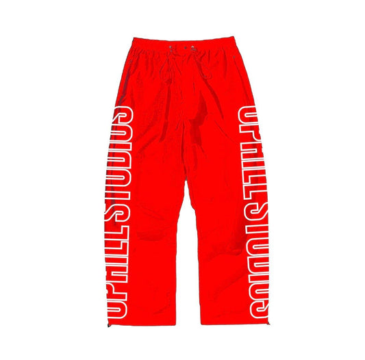 UHS RED TRACK PANTS