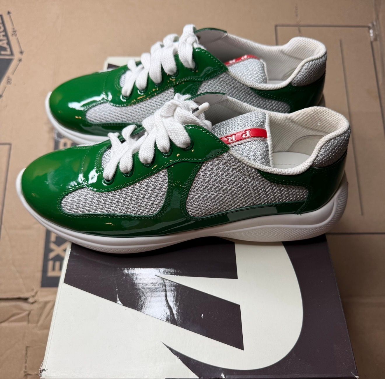 WORN GREEN PRADA - Used/Worn