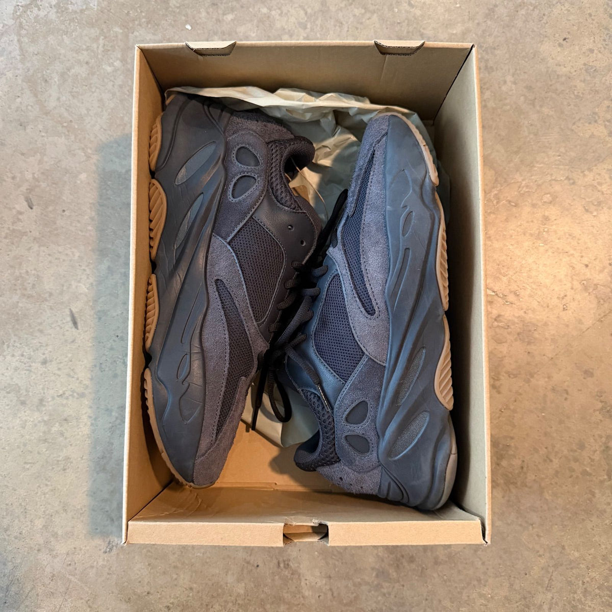 WORN Yeezy Boost 700 Utility Black - Used/Worn