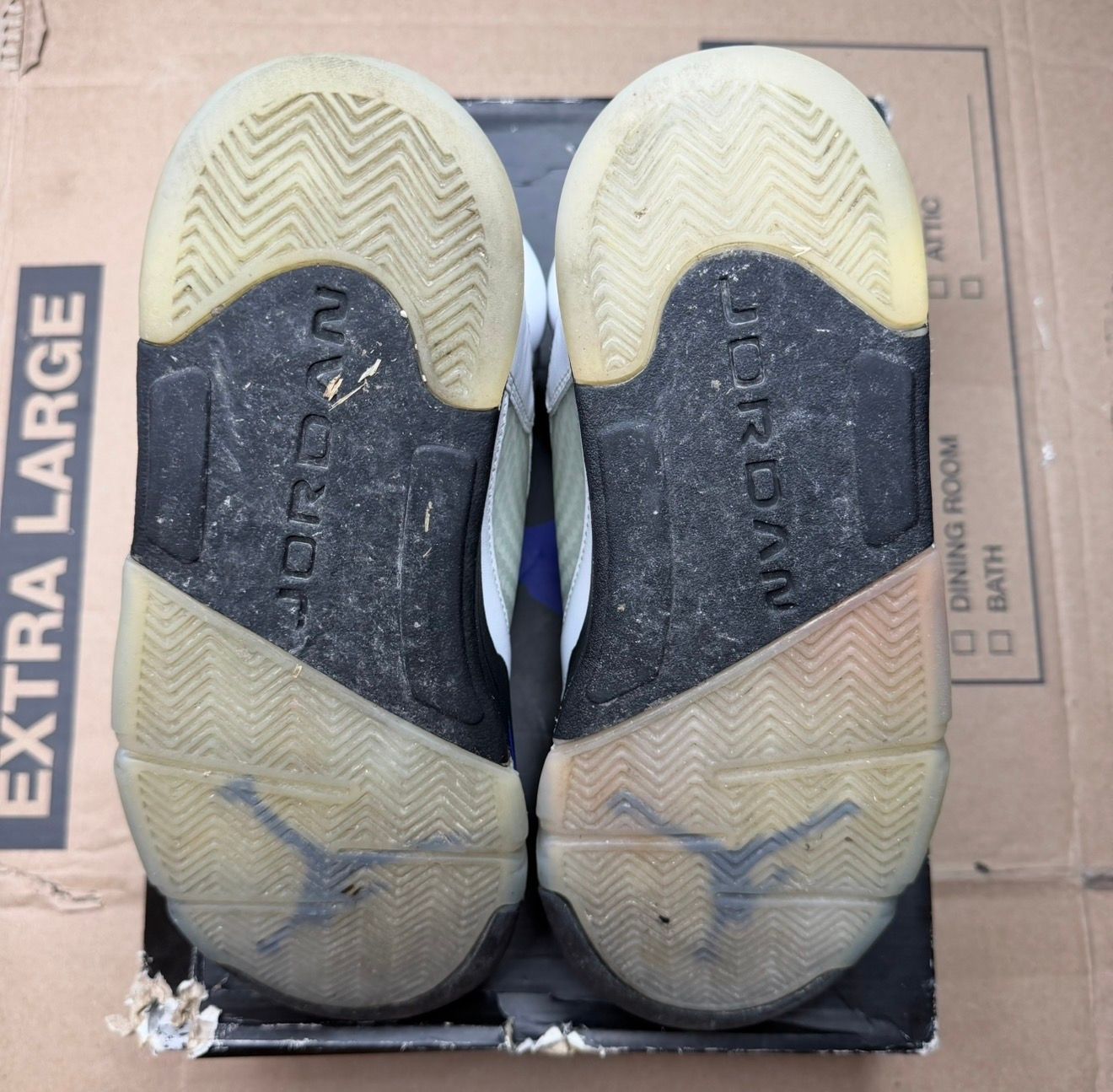 WORN JORDAN 5 "DARK CONCORD" - Used/Worn
