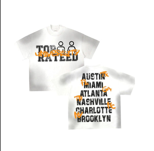TR UNIVERSITY ORANGE TEE