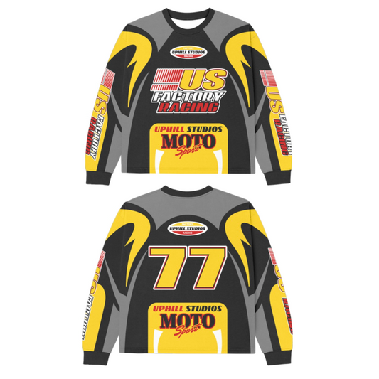 UH YELLOW RACER LONG SLEEVE