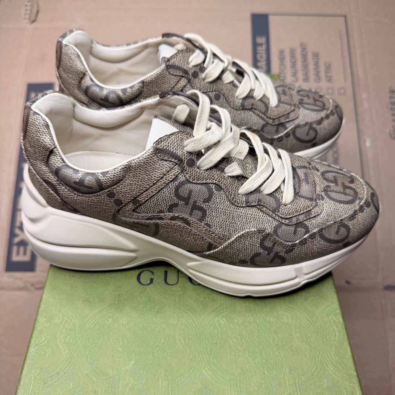 WORN GUCCI SNEAKERS - Used/Worn