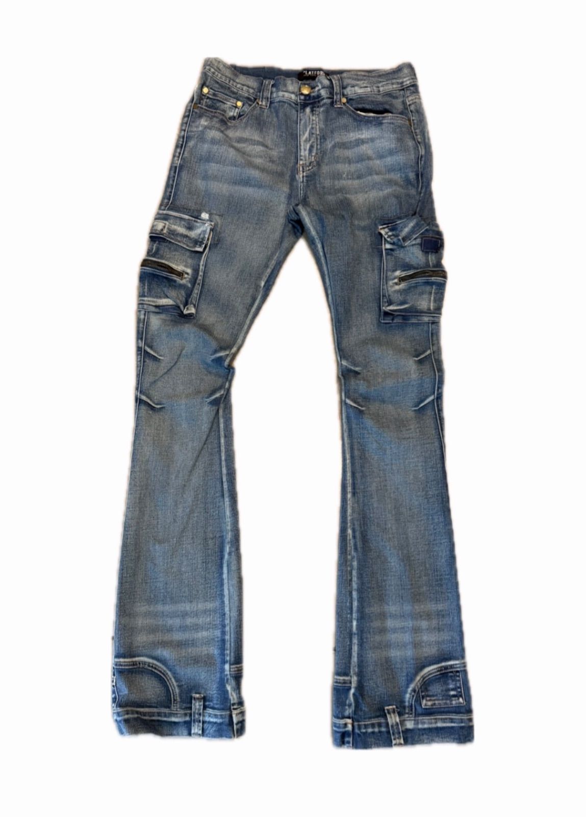 Platform Double sided denim