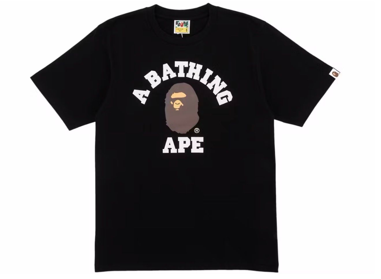 BAPE College Tee Black