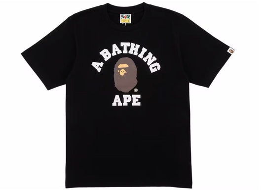 BAPE College Tee Black