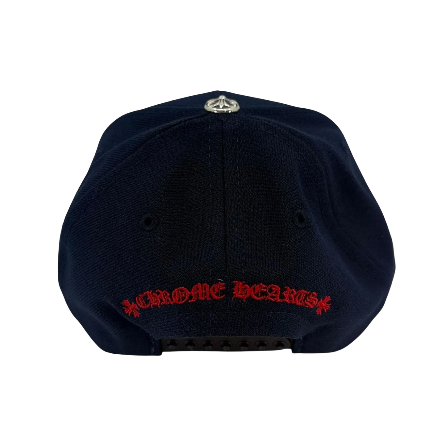 CHROME HEARTS NAVY RED HAT
