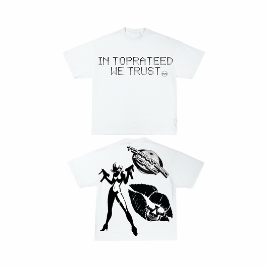 TR IN TOPRATEED WE TRUST TEE