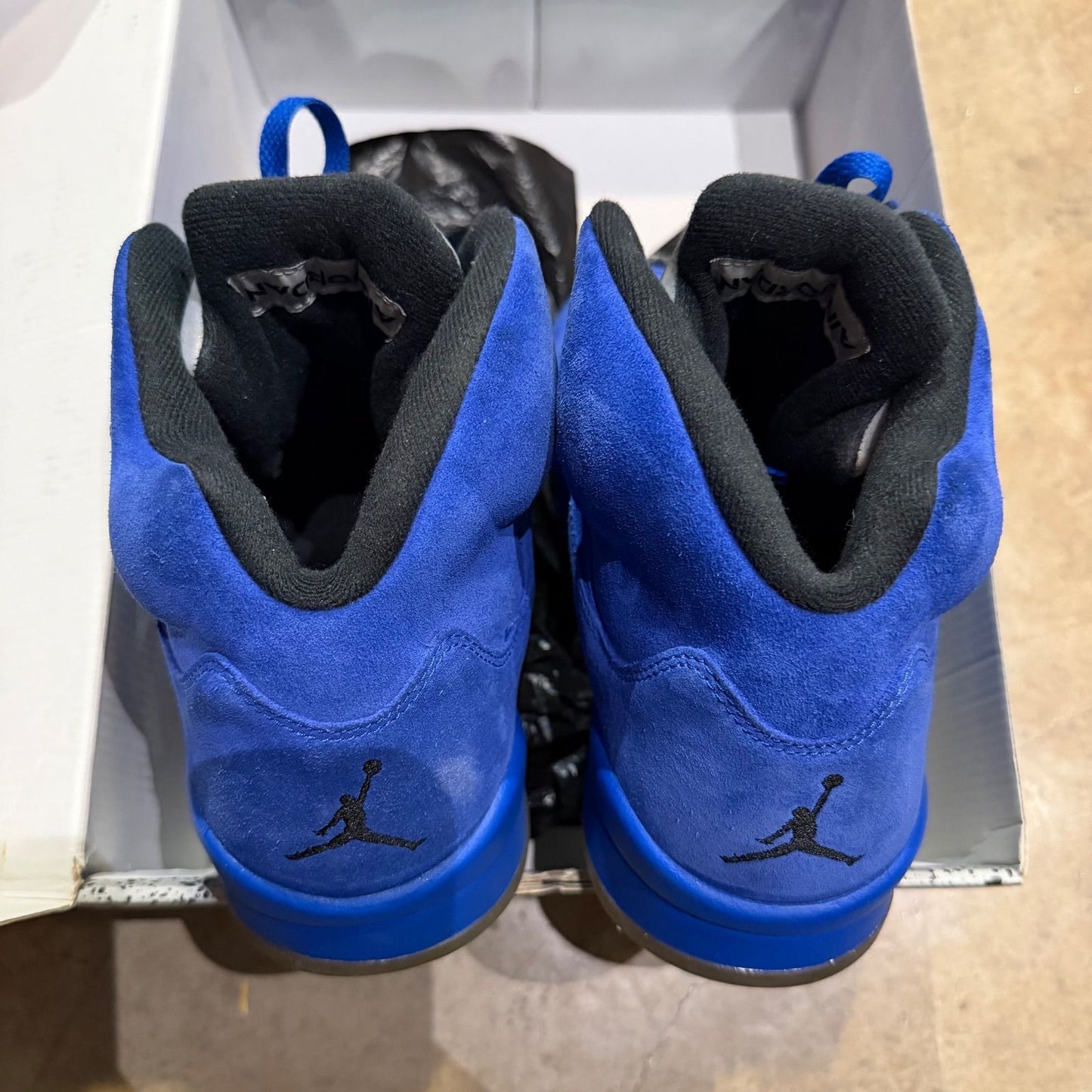 WORN JORDAN 5 "BLUE SUEDE" - Used/Worn