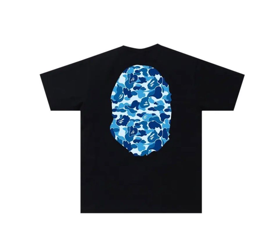 BAPE ABC Camo Big Ape Head Black