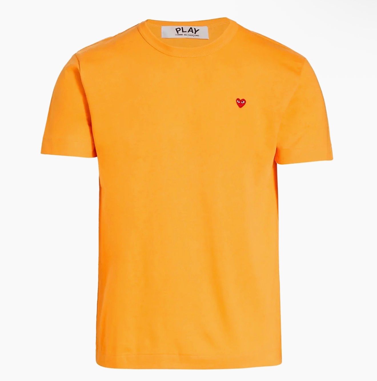 COMME des GARCONS YELLOW SMALL EMBLEM TEE