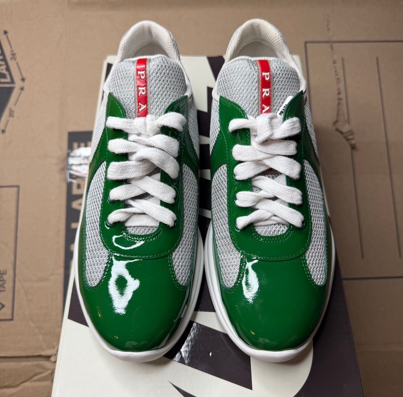 WORN GREEN PRADA - Used/Worn