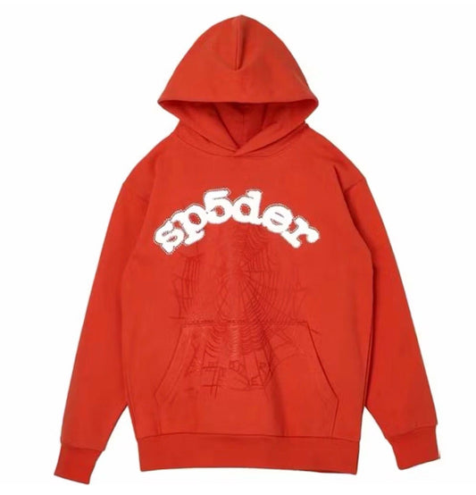 SP5DER Websuit Orange Hoodie