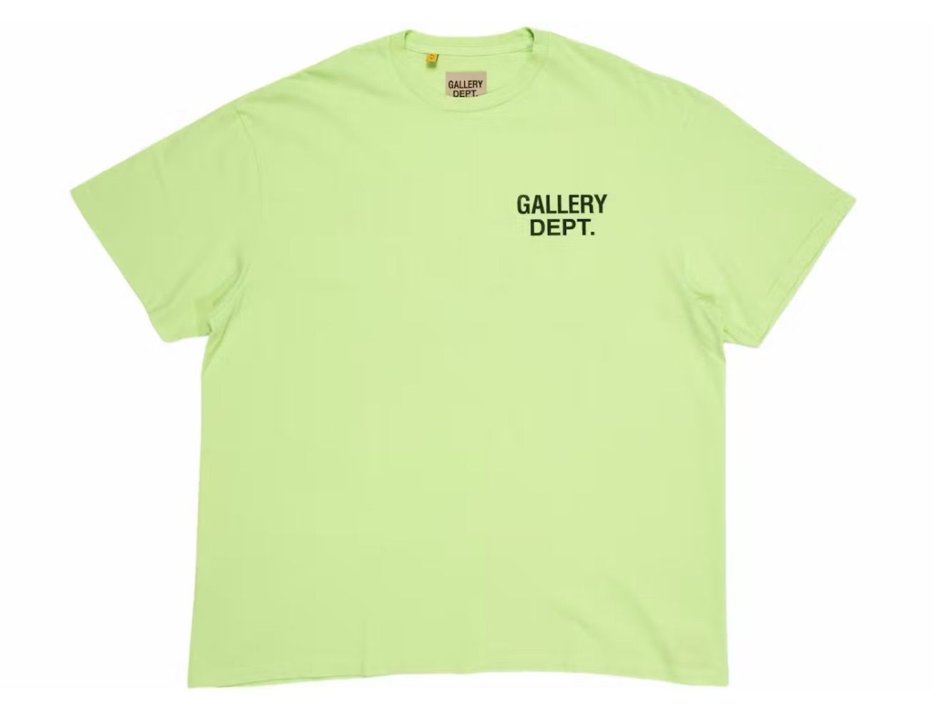 GALLERY DEPT. SOUVENIR TEE LIME GREEN