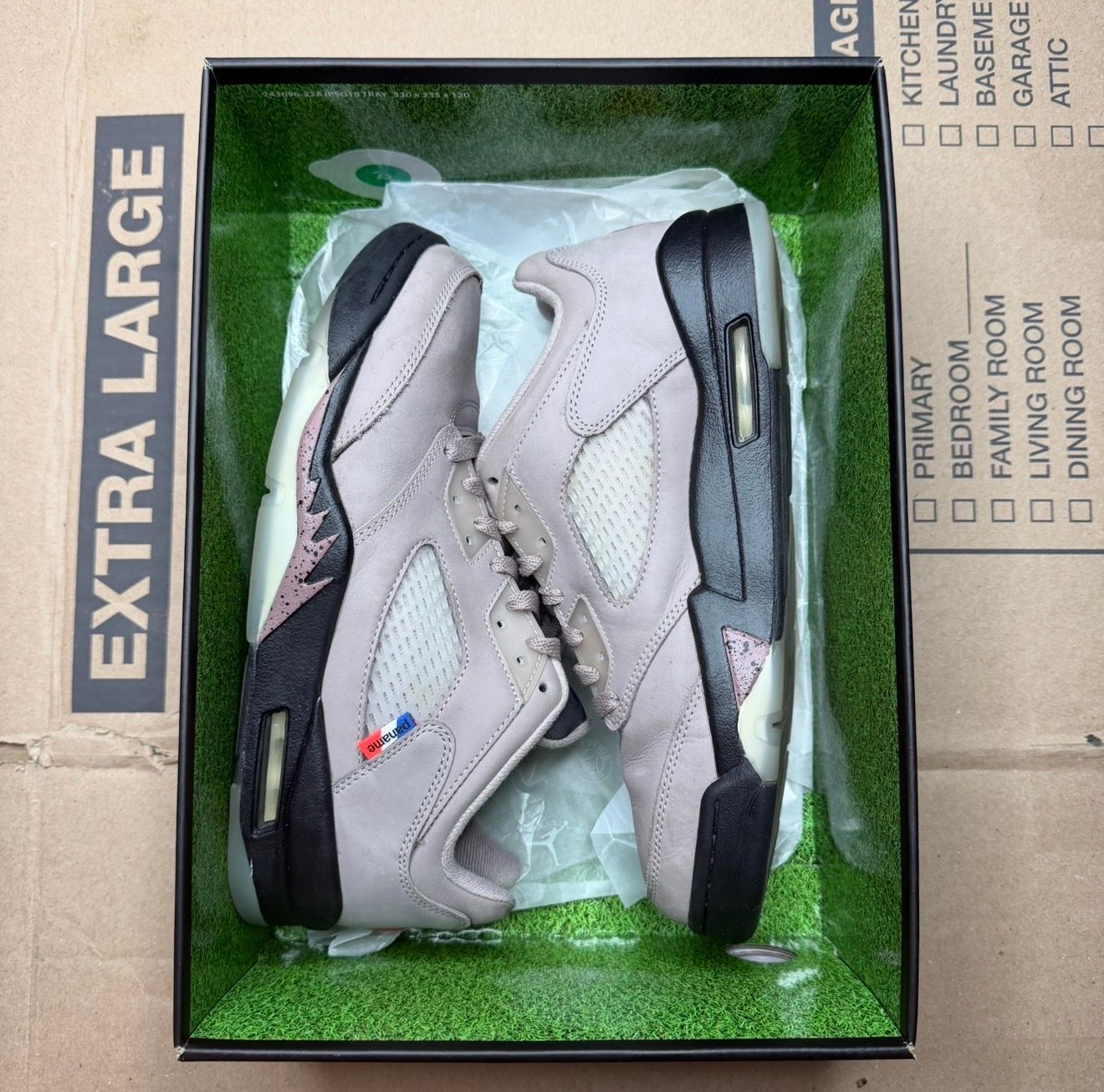WORN JORDAN 5 LOW "PSG" - Used/Worn