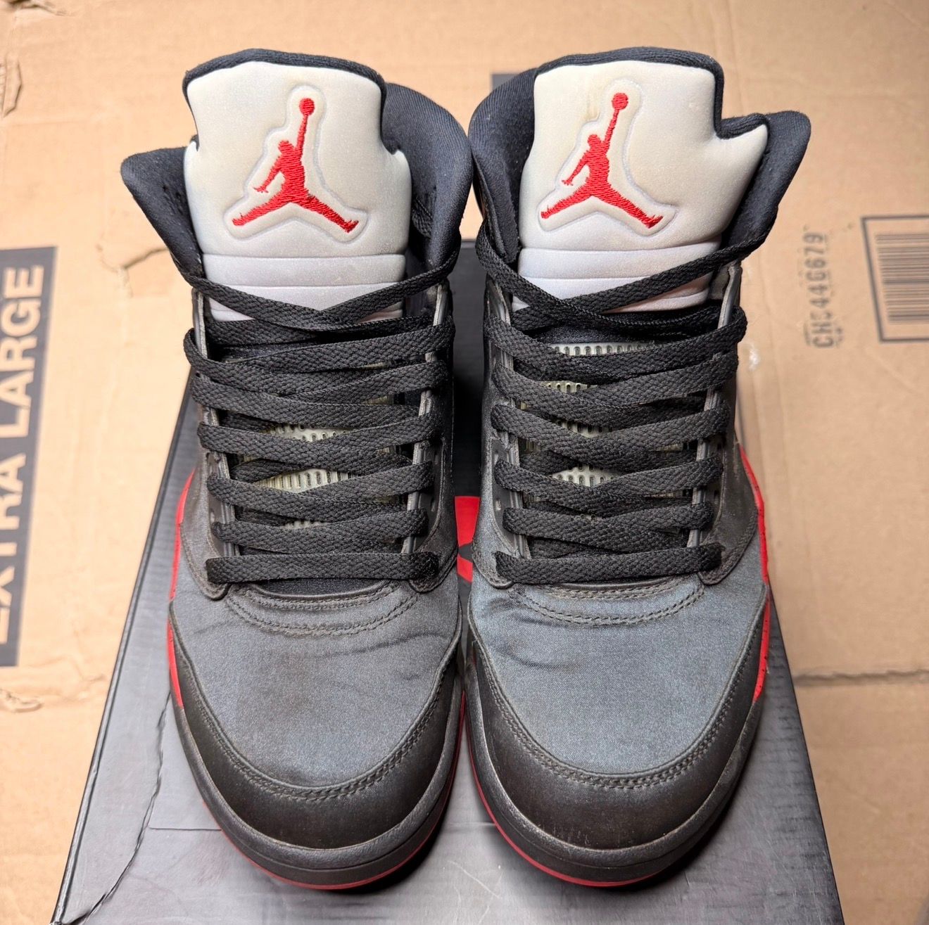 WORN JORDAN 5 "SATIN BRED" - Used/Worn
