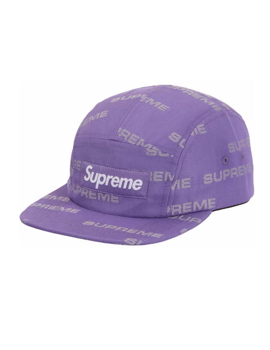 Supreme Reflective Jacquard Camp Cap