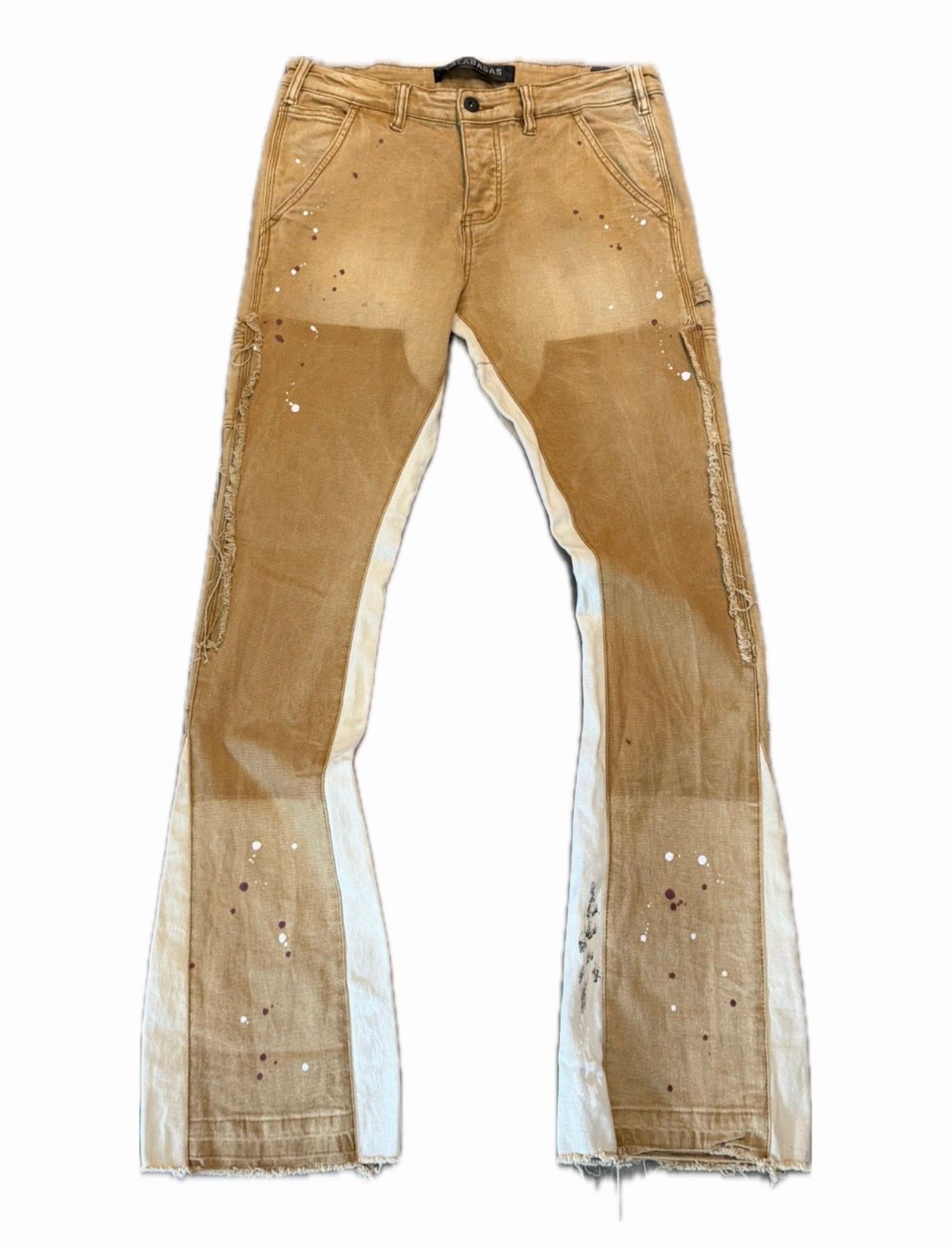 VALABASAS ALPHA JEANS - STACKED FLARE