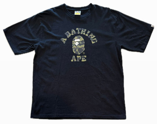 BAPE Camo Head Tee - Used/Worn