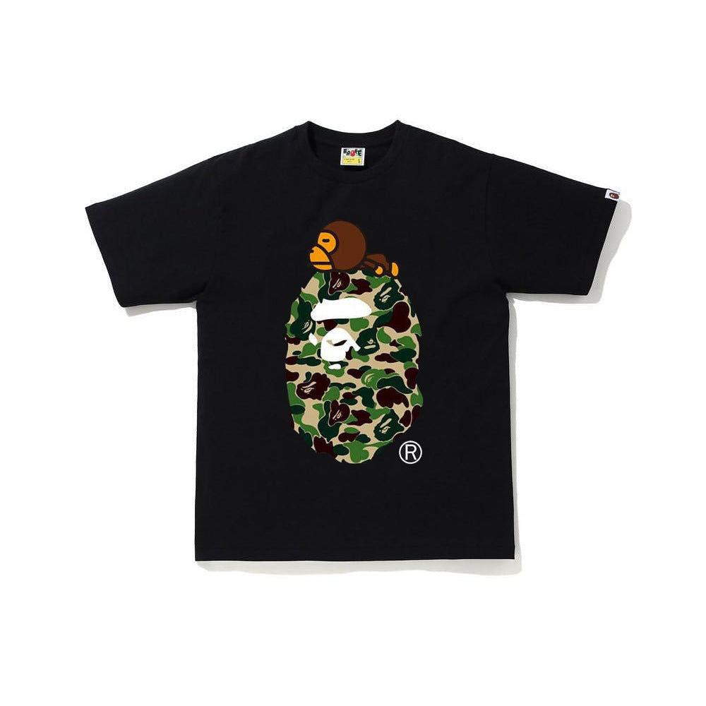 BAPE ABC Camo Milo On Big Ape Tee
