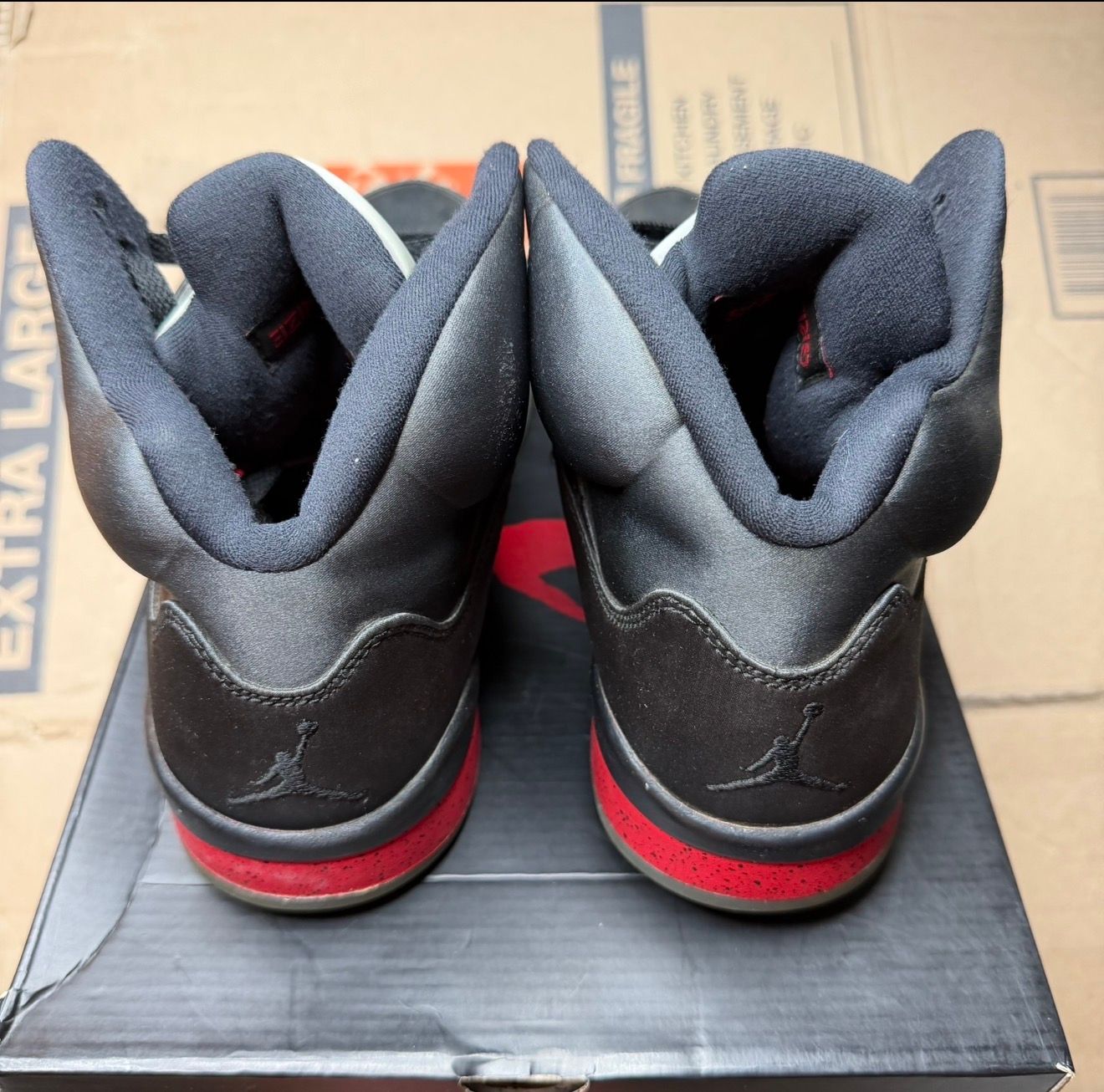 WORN JORDAN 5 "SATIN BRED" - Used/Worn