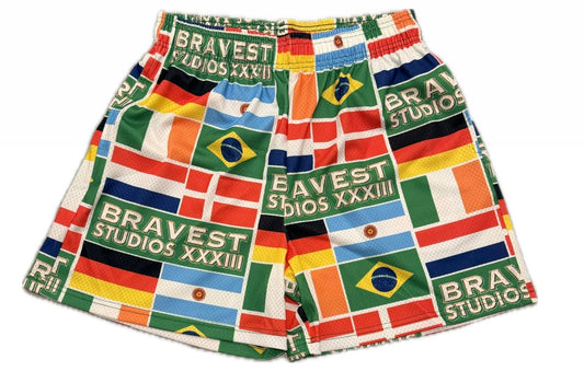 Bravest Studios Flag Shorts