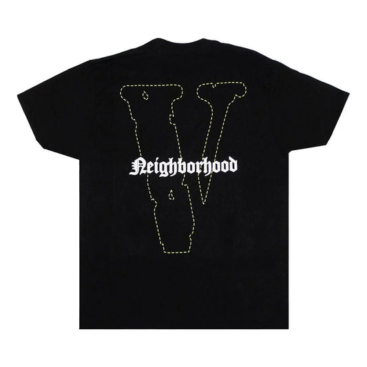 VLONE X NEIGHBORHOOD GREEN SKULL TEE