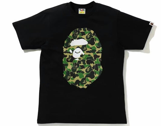 BAPE Big Camo Head Tee Black