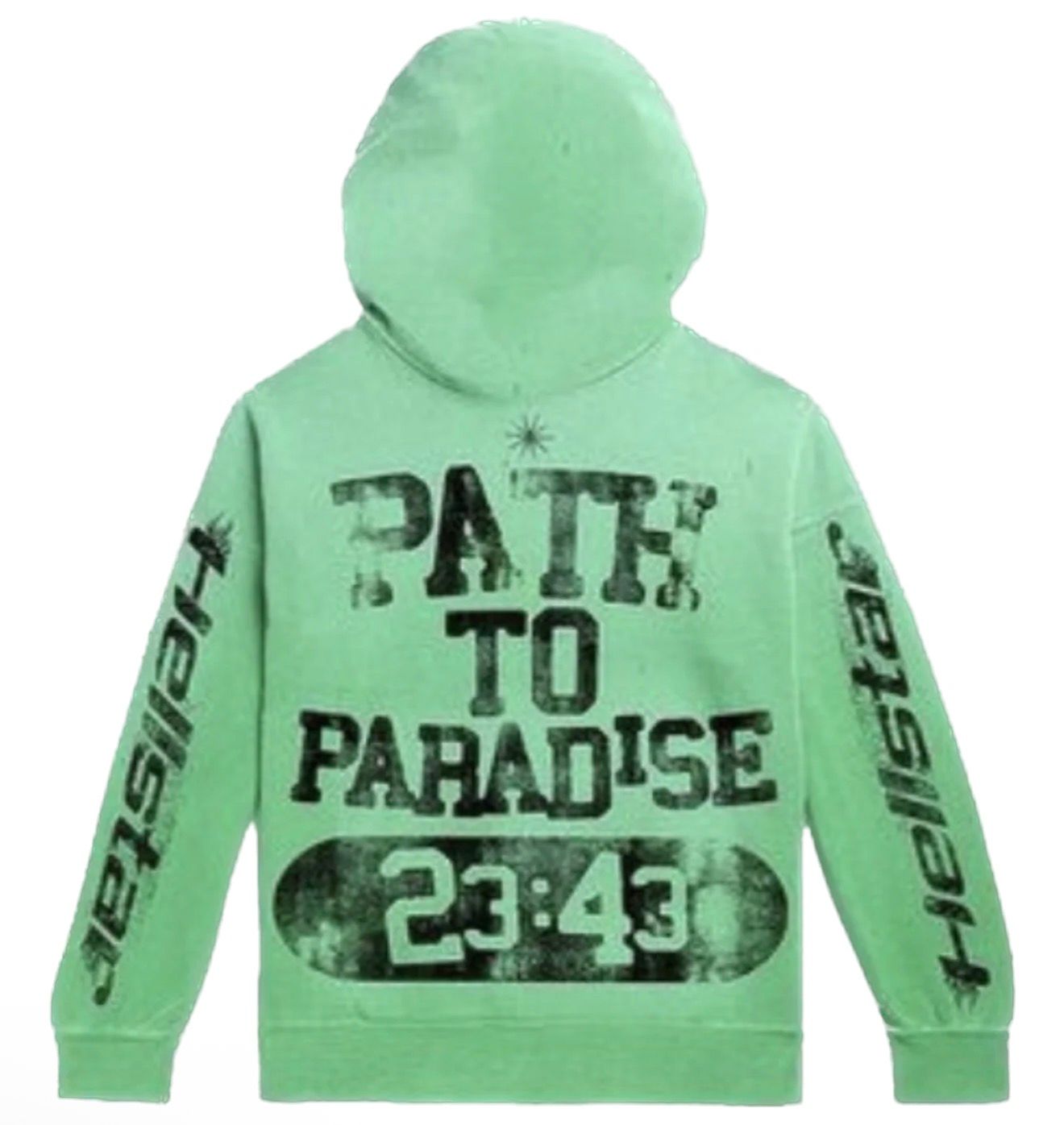 HELLSTAR GREEN ANGELS HOODIE