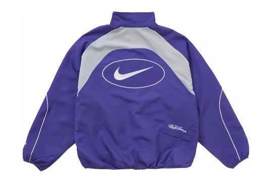 NIKE X SUPREME PURPLE TRACKJACKET