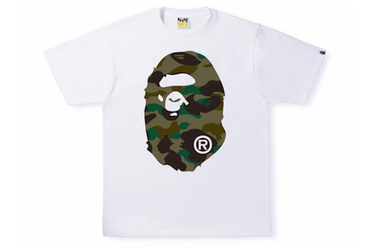 BAPE 1st Camo Tee White