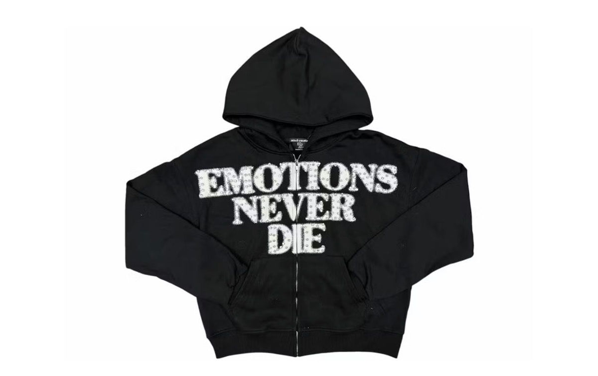 Mixed Emotions End Hoodie BLACK