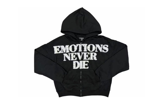 Mixed Emotions End Hoodie BLACK