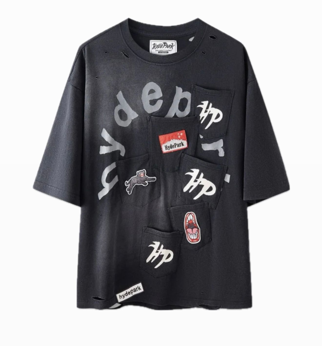 HYDE PARK POCKETS EVERYWHERE TEE