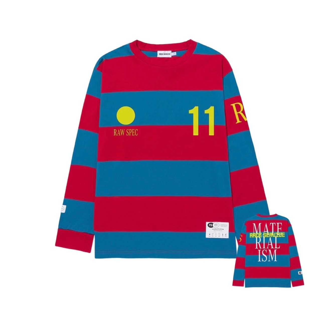 RACE SERVICE STRIPED LONGSLEEVE