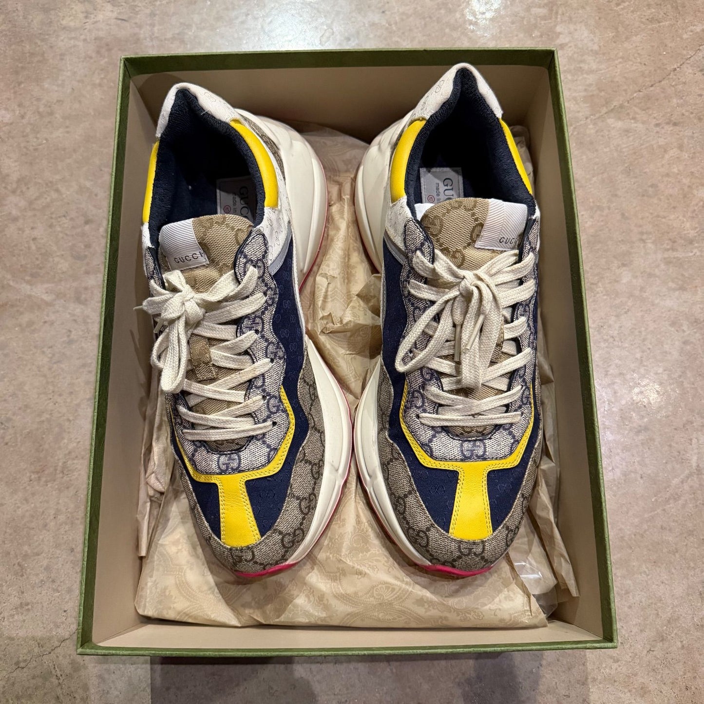 WORN GUCCI SNEAKERS - Used/Worn
