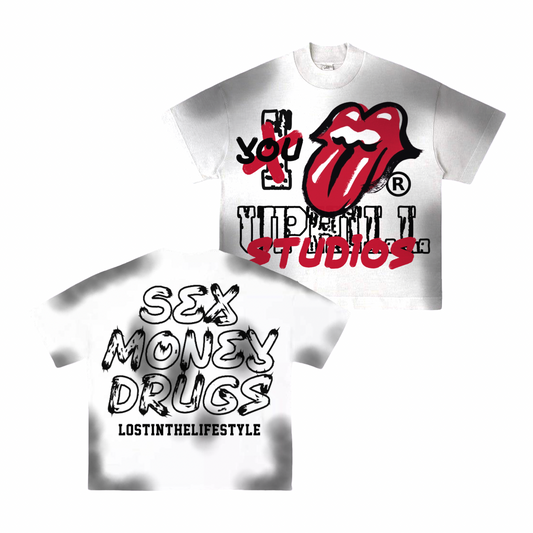 UH STUDIOS SEX MONEY D***S TEE