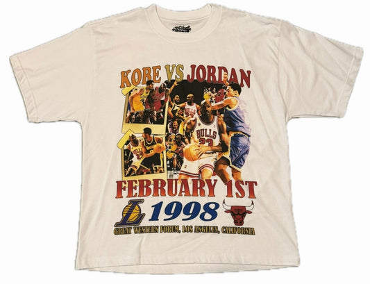 VINTAGE DEMAND KOBE VS JORDAN TEE