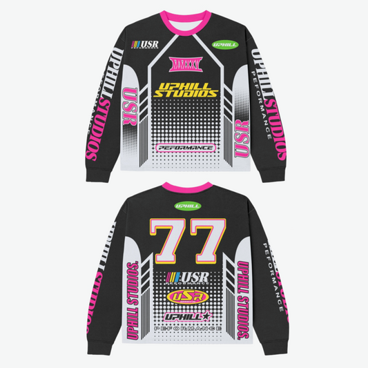 UH PINK RACING LONG-SLEEVE