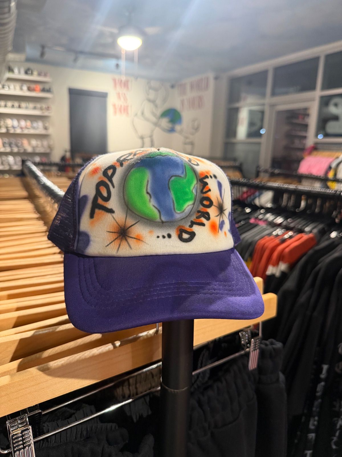TOPRATEED WORLD SPRAYPAINT PURPLE