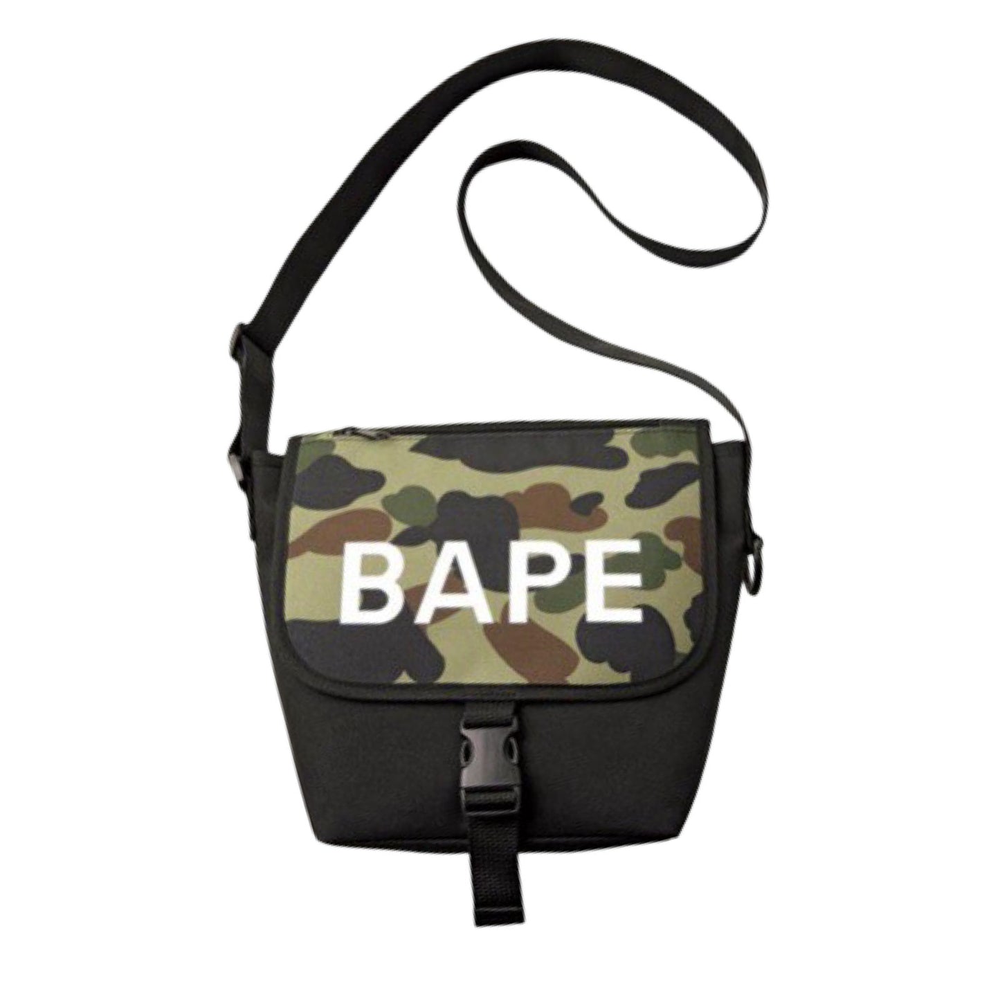 BAPE Green Shoulder Bag